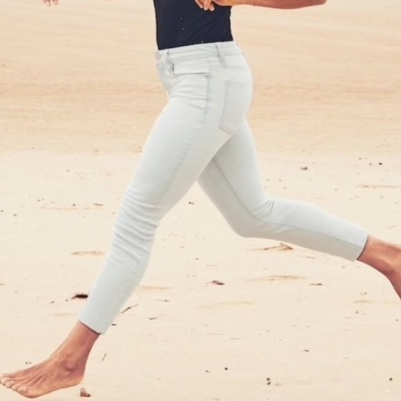 Athleta Denim - NWT New Athleta Blue-Green Sculptex Skinny Crop Jeans in Glacier Size 6